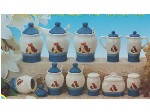 Stoneware 11PCS Canister Set