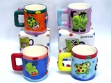 Ceramic Animal Mugs(set of 4)