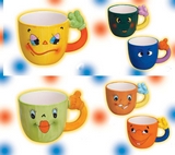 Ceramic Grimace Baby Mugs (set of 6)