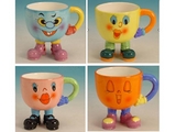 Ceramic Grimace Baby Mugs (set of 4)